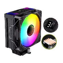 LOVINGCOOL lC-D400 ARGB CPU COOLER, 4 HEAT PIPES